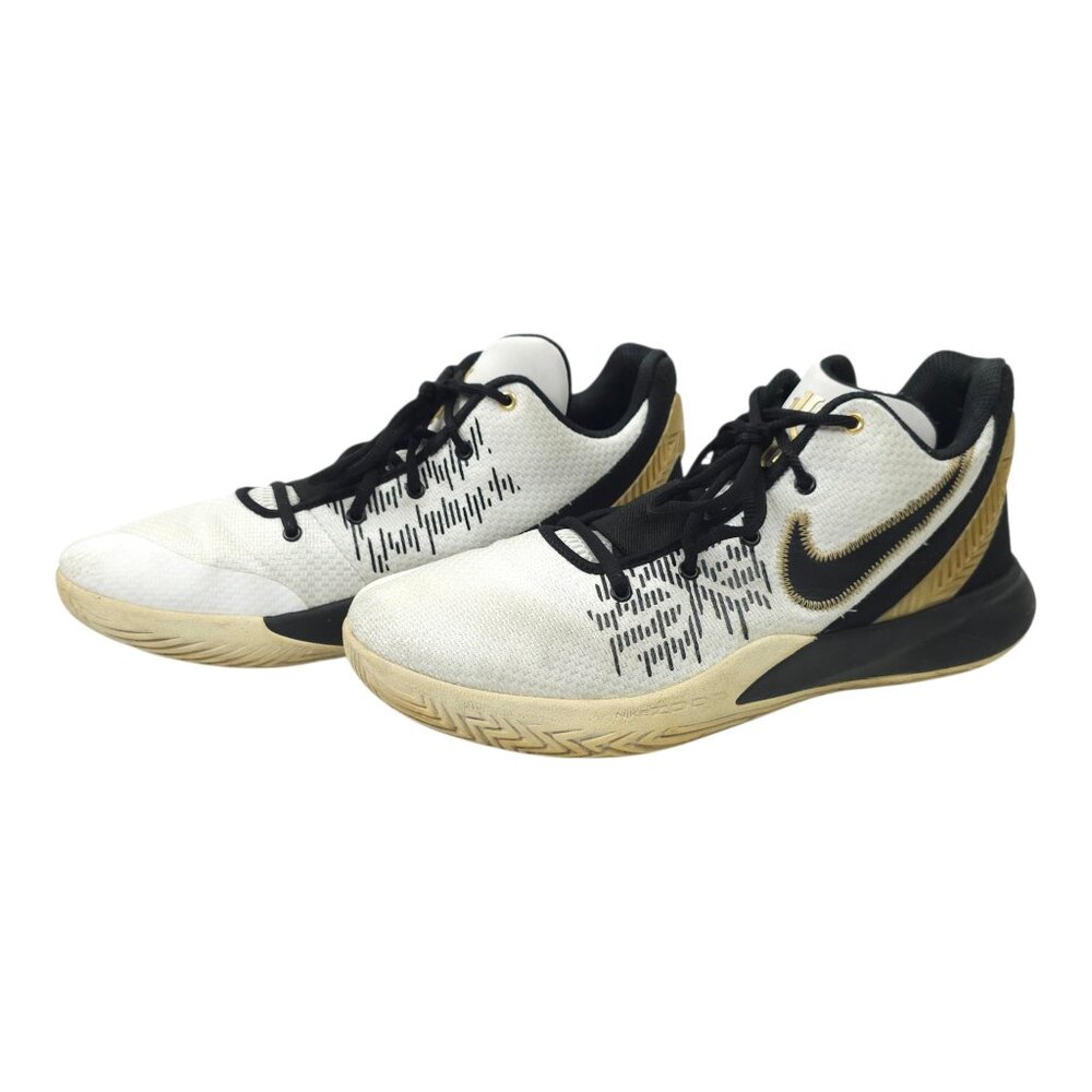 Nike Kyrie Flytrap 2 EP Basketball Shoes Mens 10 White Metallic Gold AO4436-170